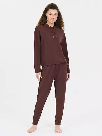 ATHLECIA | Sweat à capuche de fitness Namier pour femmes | dunkelrot